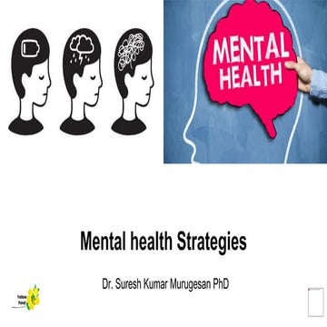 Mental health strategies