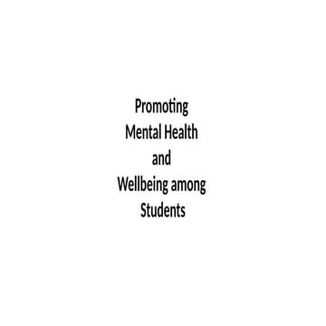 Mental Health & Wellbeing of a person.pptx