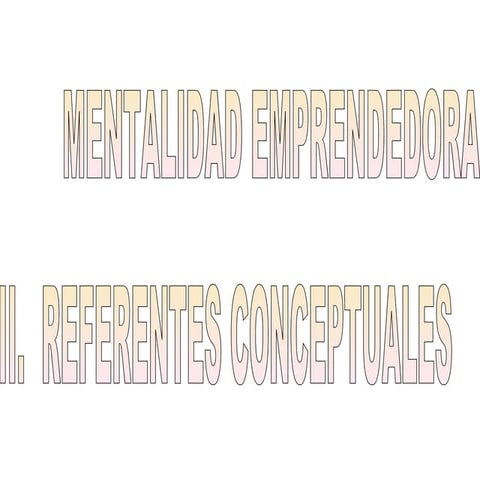 Mentalidad emprendedora