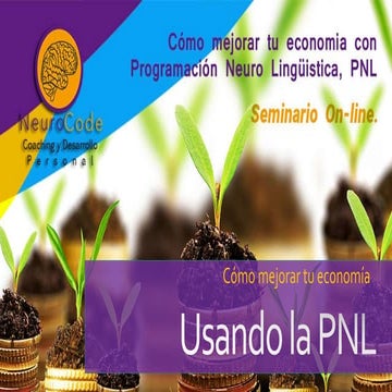 Mejora tu economía con PNL