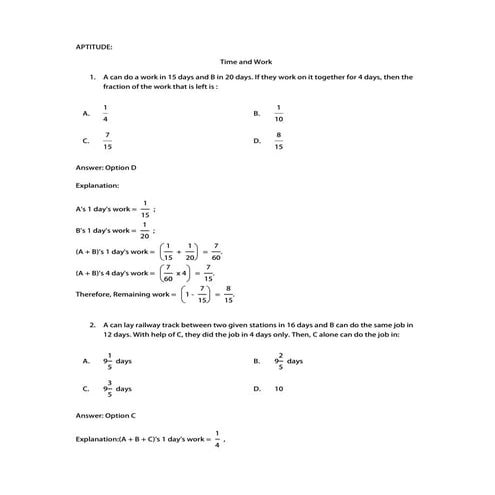 Quantitative Aptitude Shortcut tricks | PDF
