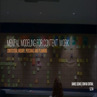 Mental Modeling For Content Work: C...