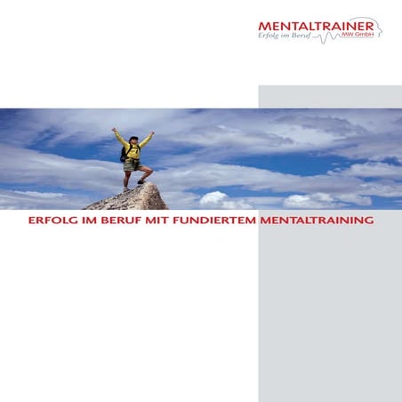 Broschüre Mentaltrainer MW GmbH