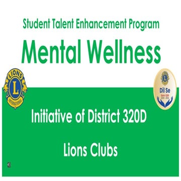 Mental Wellness PPT for Trainers - m nagaRAJU.pptx