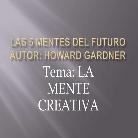 Mente creativa