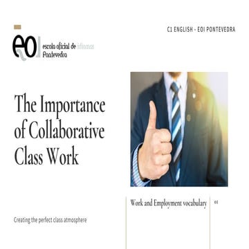 Work and Employment vocabulary