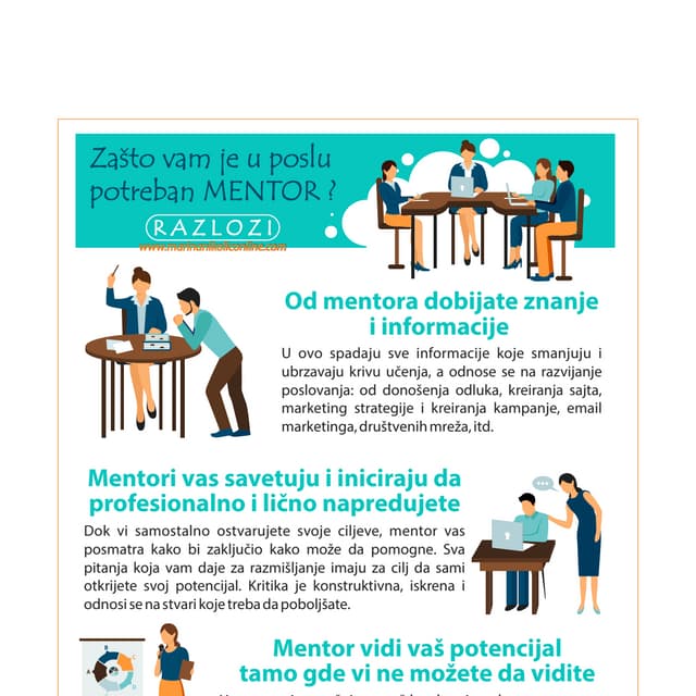 Zašto je u poslu potreban mentor
