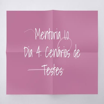 Cenários de Testes de Software