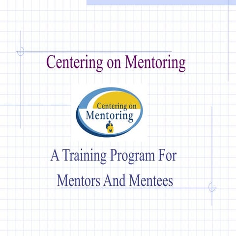 Mentoring