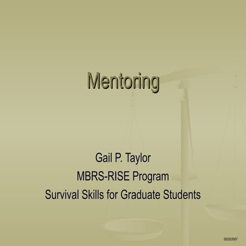 Mentoring