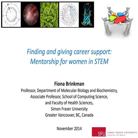 Finding and giving career support: Mentorship for women in STEM