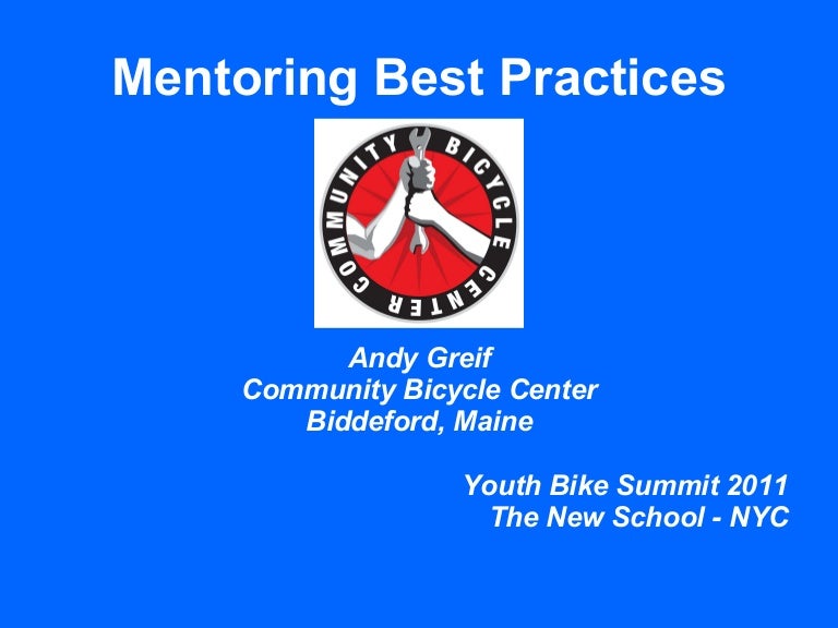 mentoring best practices