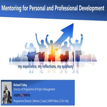 Mentoring for Personal and Professional Development webinar