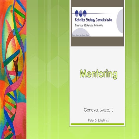 Mentoring geneva 2013