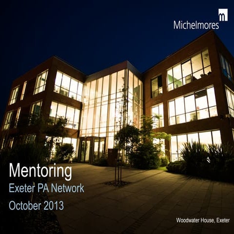 Mentoring Training Oct 2013