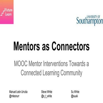 Mentors as connectors