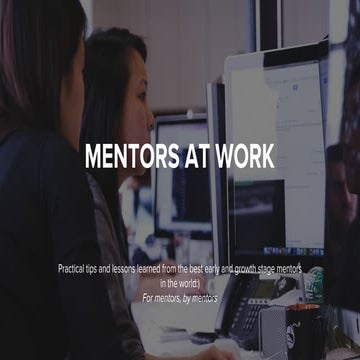 Mentors at Work Version one #LPA5