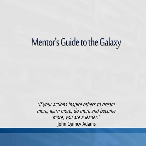 Mentoring Guide