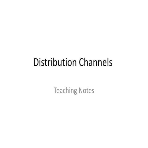 Mentor update 3   distribution channels