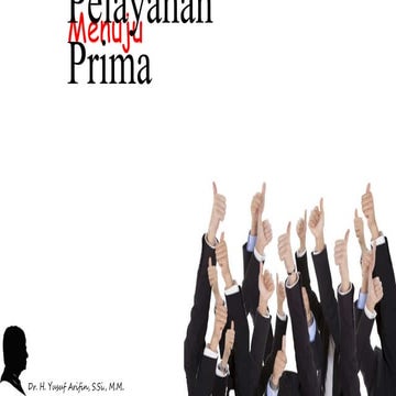 Menuju pelayanan prima