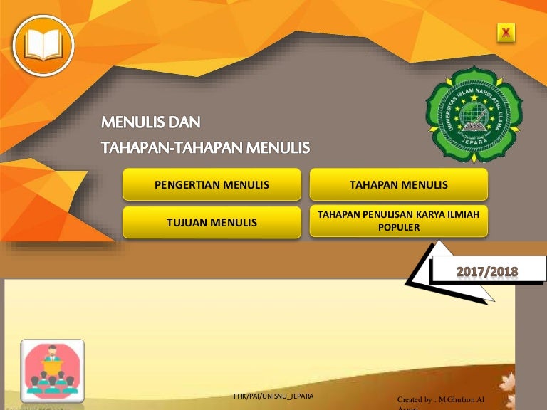 Teknik Penulisan Karya Ilmiah Populer (TPKIP)