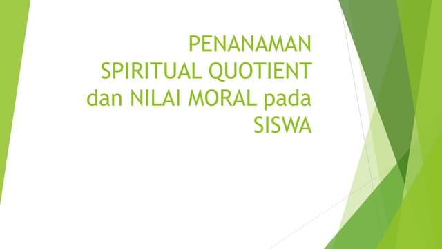 arti nama dengan nilai spiritual