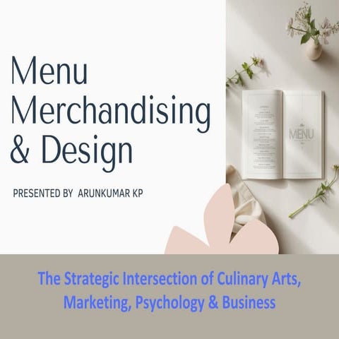 Menu Engineering Trilogy PDF | PDF