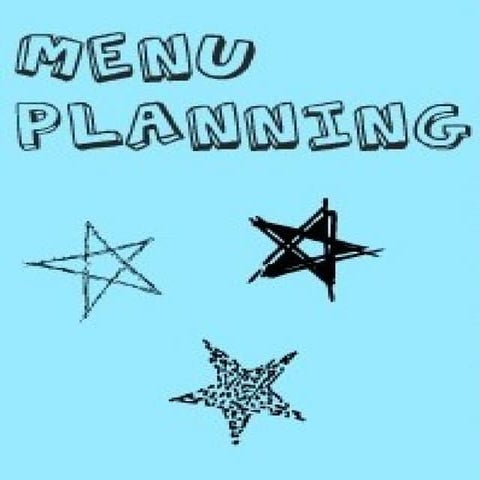 Menu planning