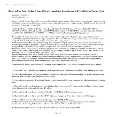 Menurunkan berat badan tanpa obat, mengecilkan paha, lengan, betis, bokong ta...