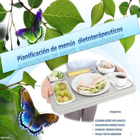 Menus dieoterapeuticos