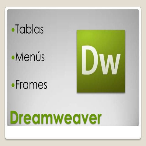 Menus informatica PPT