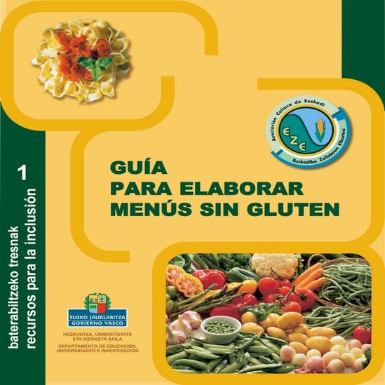 Menus sin gluten