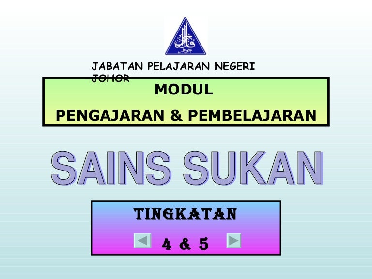 Modul Sains Sukan