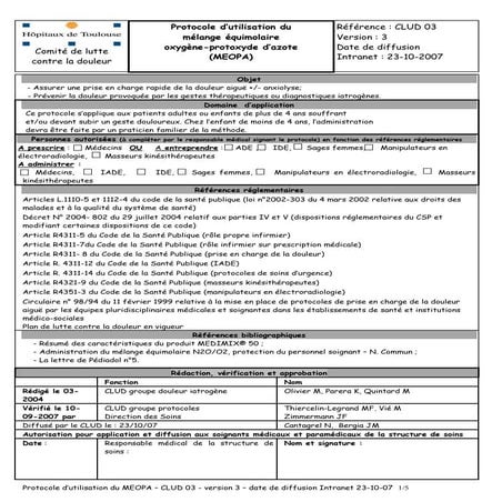 Meopa administration | PDF