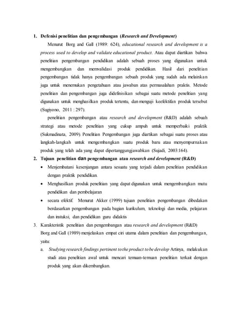 Penelitian pengembangan model plomp | DOCX