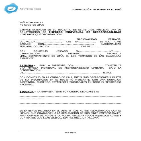 MEP_Plantilla_Minuta_EIRL.doc