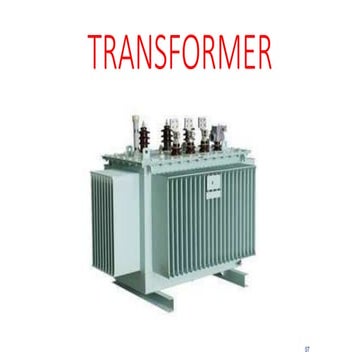 Transformer - Detailed Presentation 50 slids