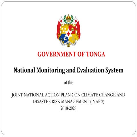 National Monitoring and Evaluation System of the Joint National Action Plan f...