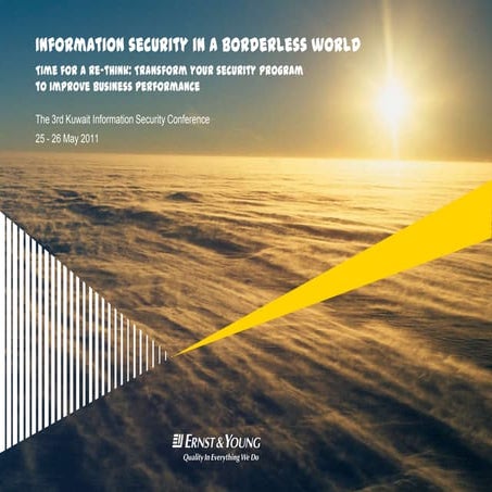 Meraj Ahmad - Information security in a borderless world