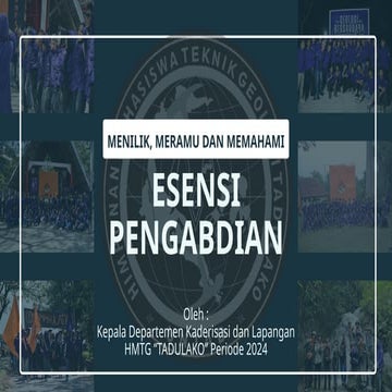 MERAMU, MENILIK DAN MEMAHAMI ESENSI PENGABDIAN.pptx