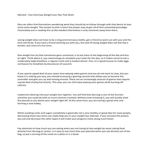 Meratol | PDF