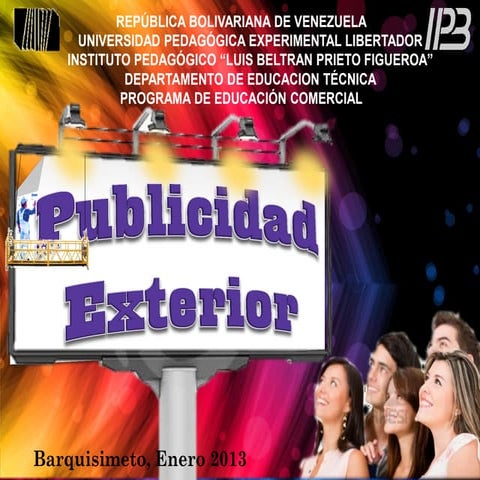 PUBLICIDAD EXTERIOR
