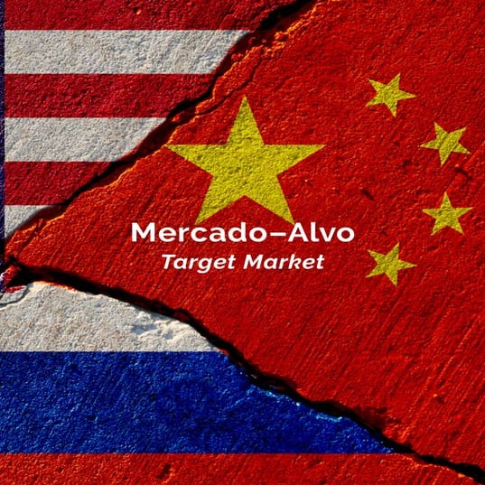 Mercado China EUA e RÚSSIA