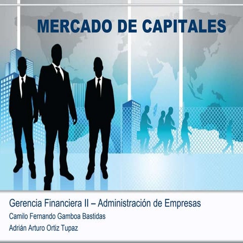 Mercado de capital | PPTX
