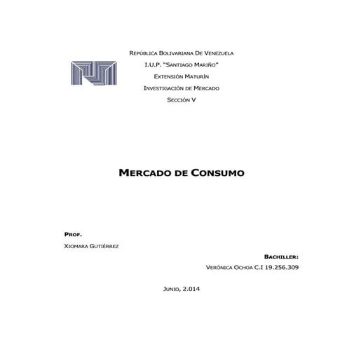 Mercado de consumo