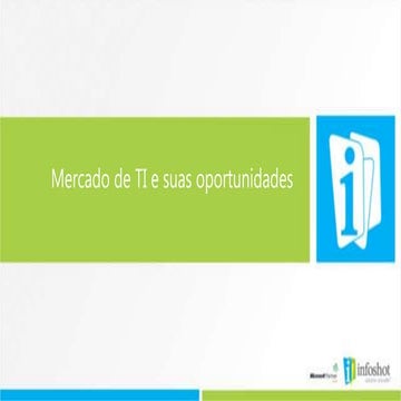 Mercado de ti e suas oportunidades