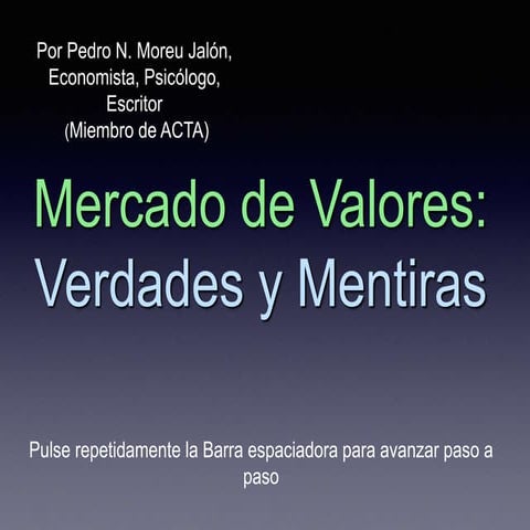 Mercado de valores 