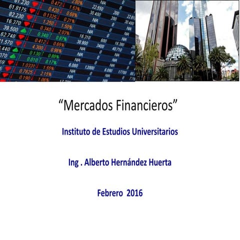 Mercados financieros 2
