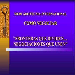 Mercadotecnia Internacional