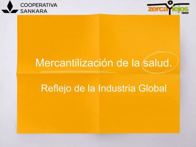 Mercantilización de la salud